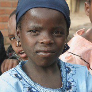 Young girl in Lusanyando, near Lichinga, Mozambique